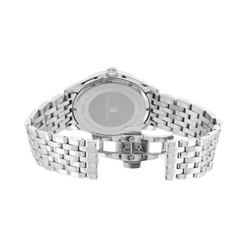 MATY GM horloge donkerblauw wijzerplaat stalen armband