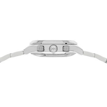 Montre MATY GM automatique chronographe cadran gris bracelet acier