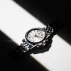 Montre MATY GM automatique chronographe cadran gris bracelet acier - vue VD4