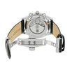 Montre MATY GM automatique chronographe cadran noir bracelet cuir noir - vue V4