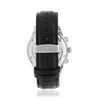 Montre MATY GM automatique chronographe cadran noir bracelet cuir noir - vue V5