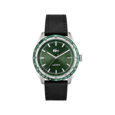 Montre lacoste 2025 homme bracelet cuir