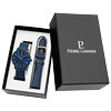 Montre PIERRE LANNIER essential homme bracelet acier bleu - vue VD1
