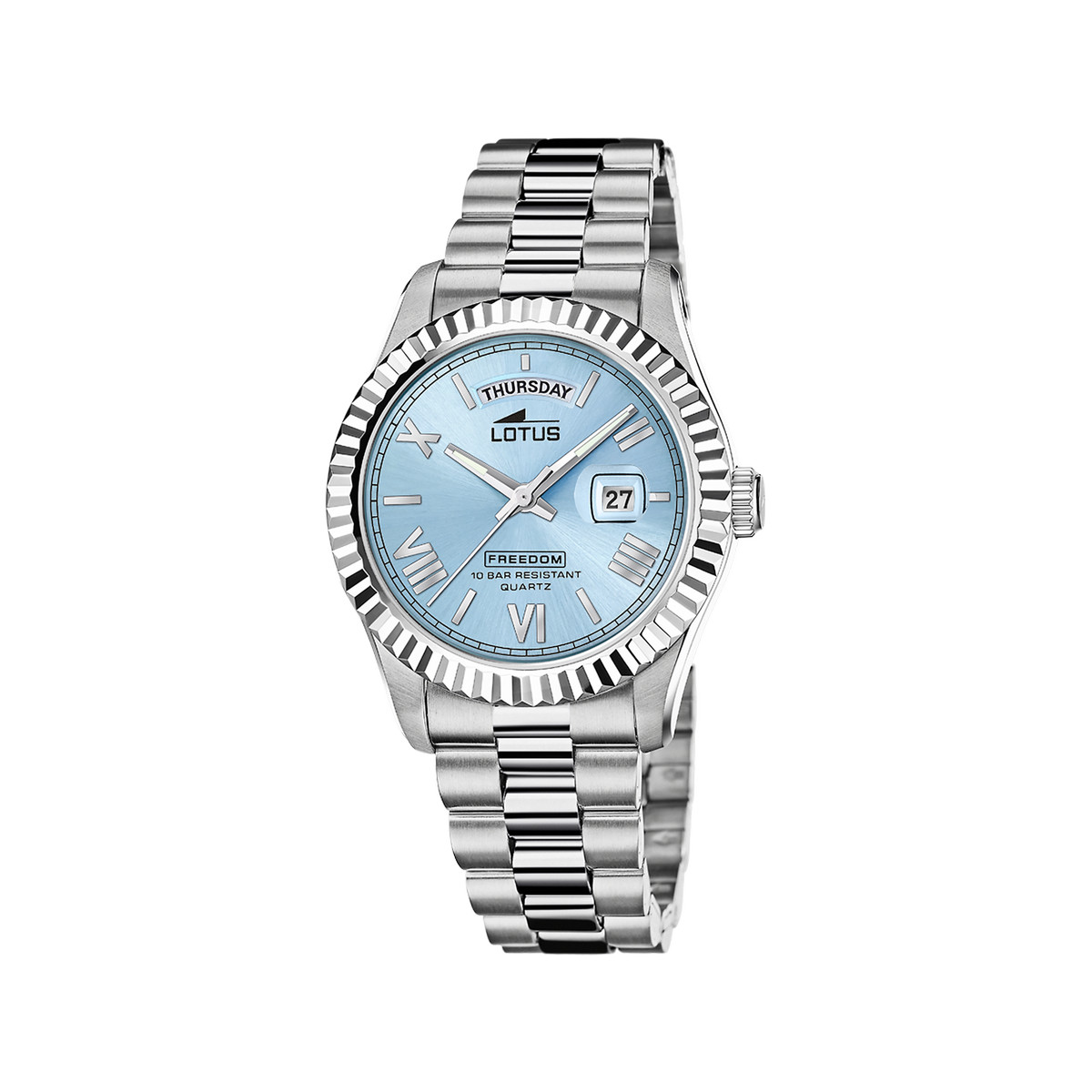 Montre LOTUS freedom collection homme bracelet acier