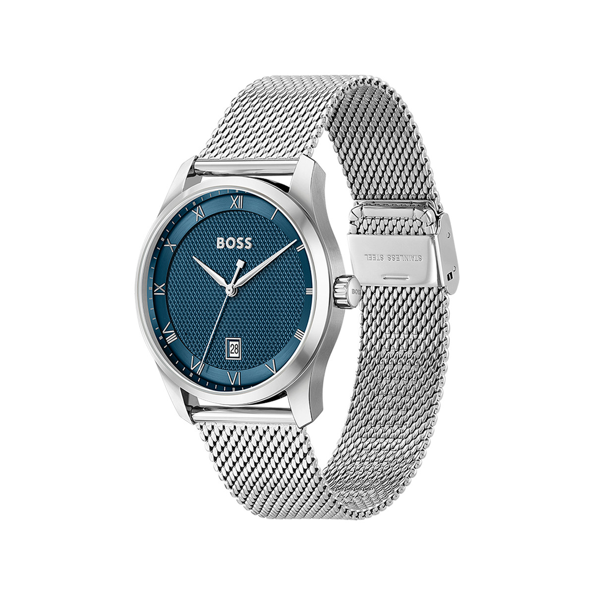 Montre BOSS business homme bracelet acier - vue 2