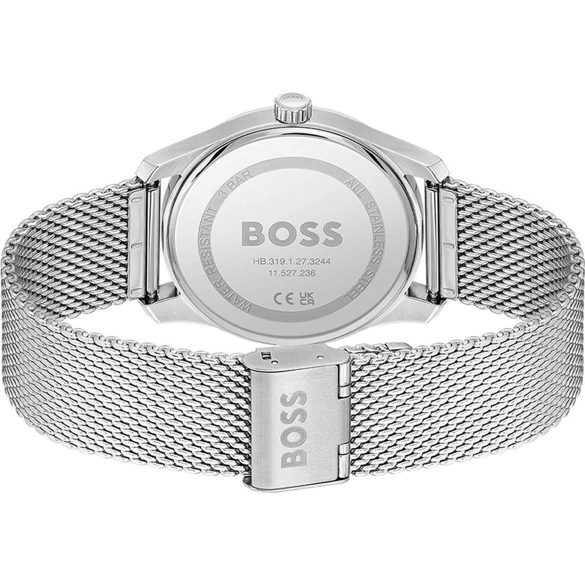 Montre BOSS business homme bracelet acier - vue 3
