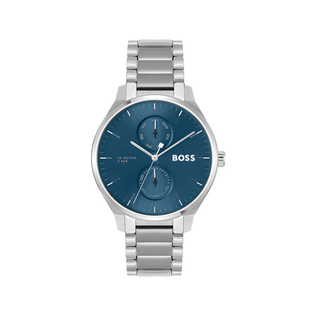 BOSS business herenhorloge stalen armband