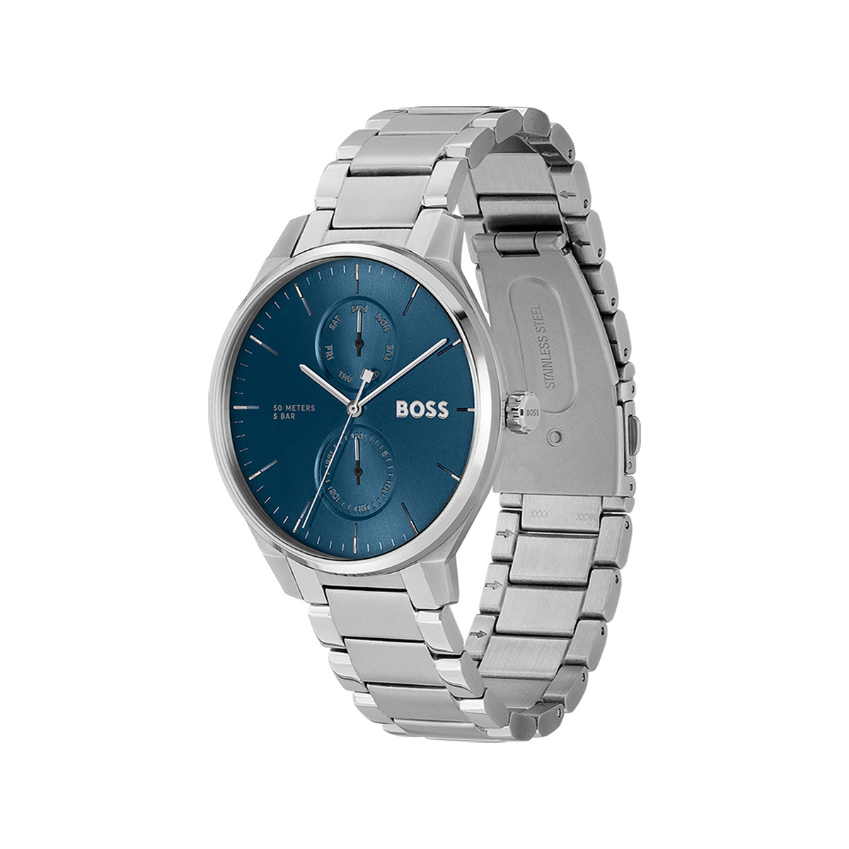 Montre BOSS business homme bracelet acier - vue 2
