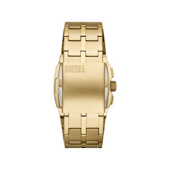 DIESEL cliffhanger men's watch gold stainless steel bracelet