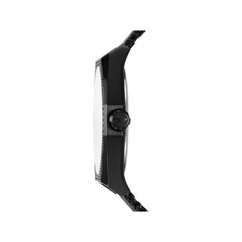 DIESEL scraper men's watch black stainless steel bracelet