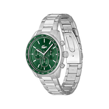 Montre LACOSTE homme bracelet acier inoxydable argent