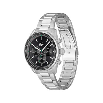 LACOSTE herenhorloge met roestvrijstalen armband