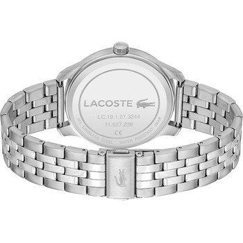 Montre LACOSTE homme bracelet acier inoxydable argent