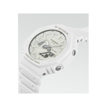 Montre CASIO G-SHOCK homme bracelet résine blanc