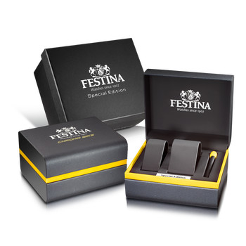 Montre FESTINA special editions homme chronographe, bracelet acier