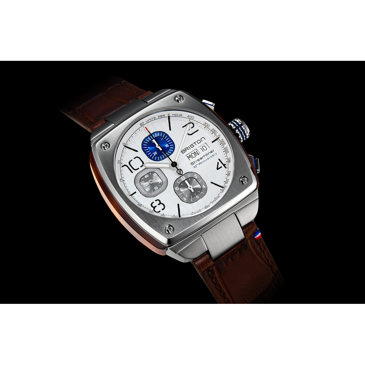 Montre BRISTON streamliner urban 10eme anniv homme automatique, - vue D2