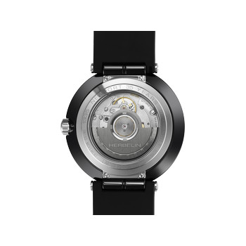 Montre MICHEL HERBELIN Newport homme automatique, bracelet silicone noir