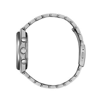 Montre CITIZEN super titanium homme eco-drive, bracelet titane gris argent