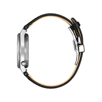 Montre CITIZEN tsuyosa homme mecanique, bracelet cuir noir