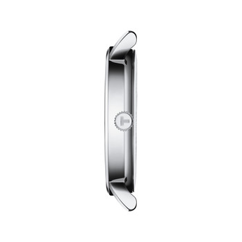 Montre TISSOT T-CLASSIC EVERYTIME mixte cadran gris bracelet acier inoxydable