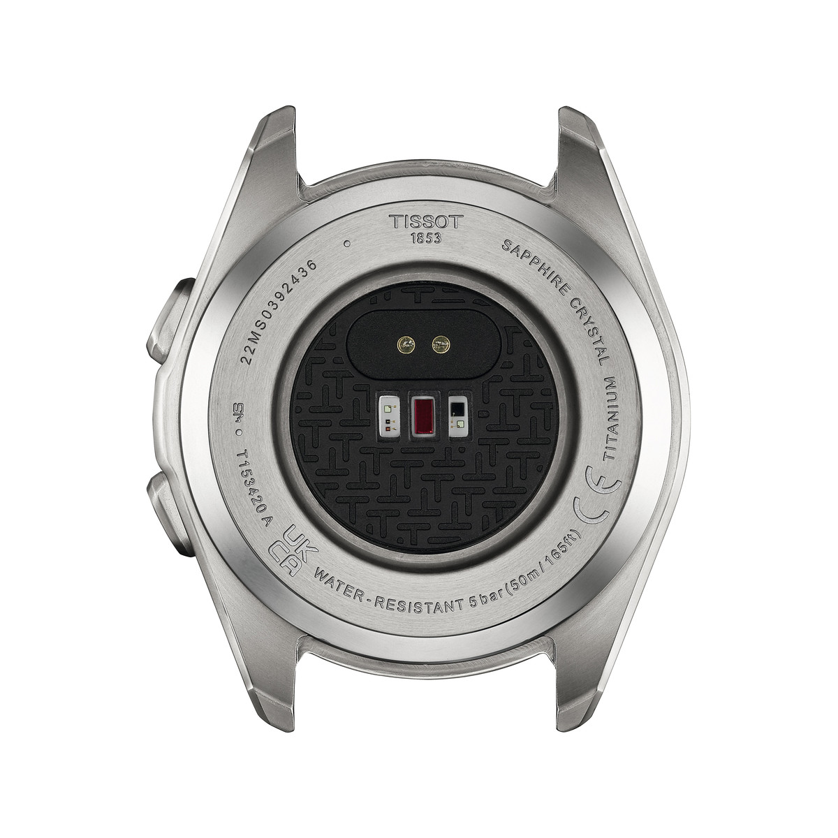 TISSOT T-TOUCH CONNECT SPORT herenhorloge zwarte wijzerplaat titanium armband - bekijk 3