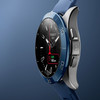 Montre TISSOT Touch collection homme solaire, bracelet silicone bleu - vue VD3