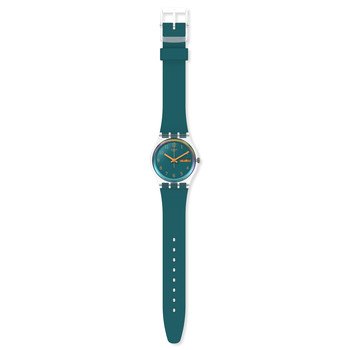 Montre SWATCH Gent biosourced Blue away homme bracelet matériau biosourcé bleu