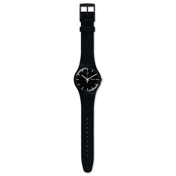 Montre SWATCH New gent biosourced Mono black homme bracelet matériau biosourcé noir