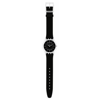 Montre SWATCH Skin classic biosourced Black classiness homme bracelet matériau biosourcé noir