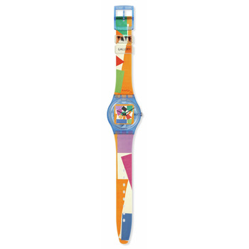 Montre SWATCH Gent biosourced Matisse's snail homme bracelet plastique transparent