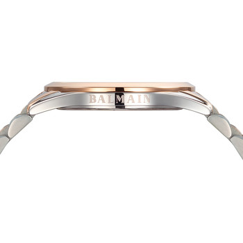 Montre BALMAIN tradition homme bracelet acier inoxydable bicolore rose