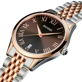 Montre BALMAIN tradition homme bracelet acier inoxydable bicolore rose