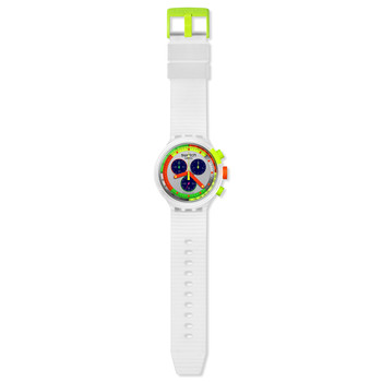 Montre SWATCH homme bracelet silicone transparent
