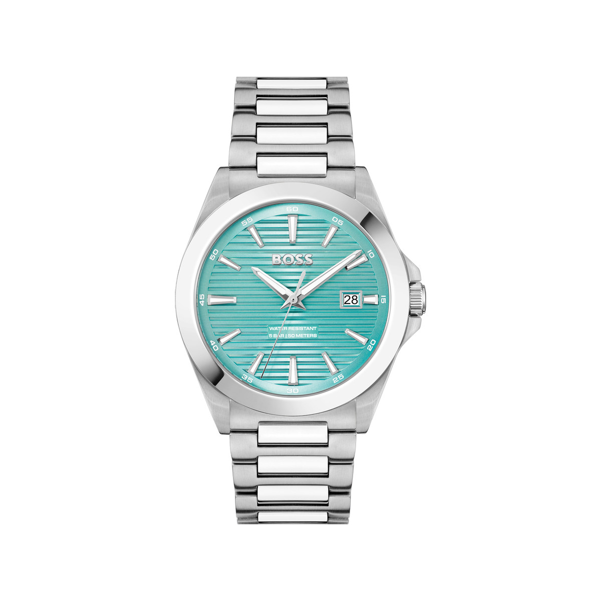 BOSS strike herenhorloge met stalen armband