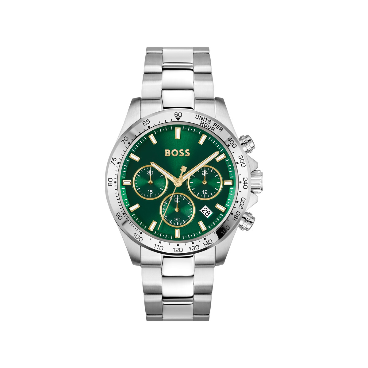 Montre BOSS hero homme bracelet acier