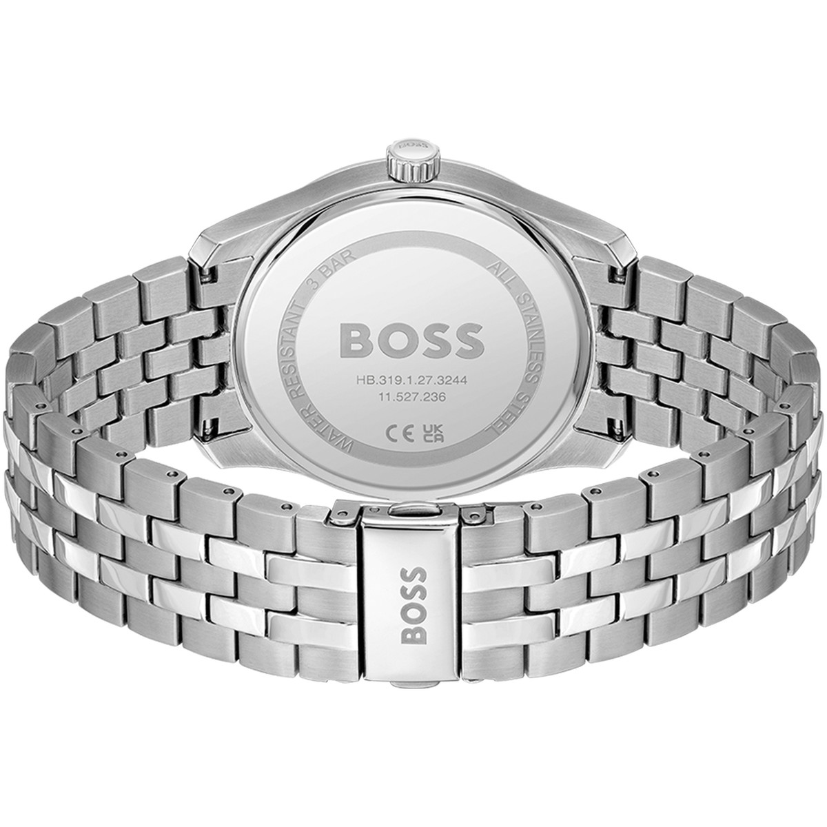 Montre BOSS principle homme bracelet acier - vue 3