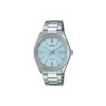 Montre CASIO homme bracelet acier inoxydable argent