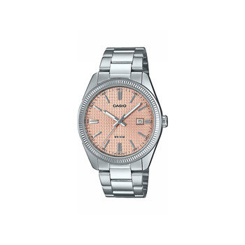 Montre CASIO homme bracelet acier inoxydable argent