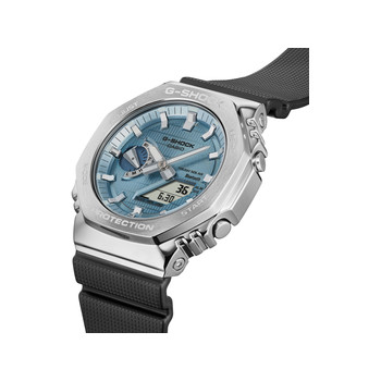 G-SHOCK men's watch with black resin bracelet