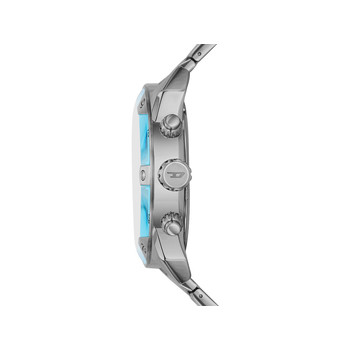 Montre DIESEL spiked homme bracelet acier inoxydable argent