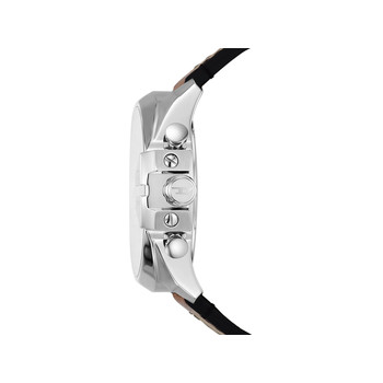 Montre DIESEL mega chief homme bracelet cuir marron
