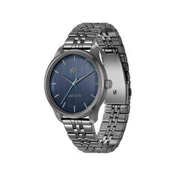 Montre LACOSTE lisbon homme bracelet acier bleu