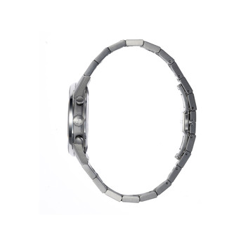 Analoog LIP herenhorloge, zilver metalen armband