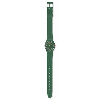 Montre SWATCH essentials homme bracelet matériau biosourcé vert