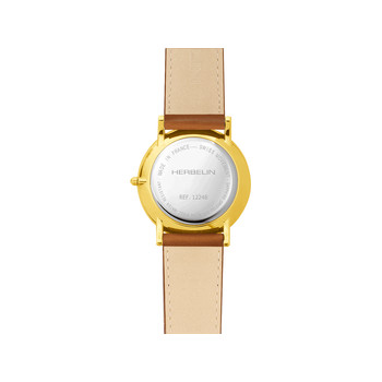 Montre MICHEL HERBELIN classiques homme bracelet cuir
