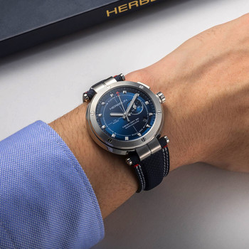 Montre MICHEL HERBELIN newport homme bracelet cuir