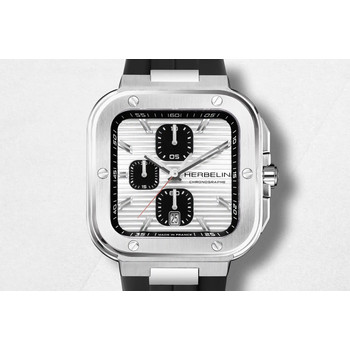 Montre MICHEL HERBELIN cap camarat homme bracelet caoutchouc