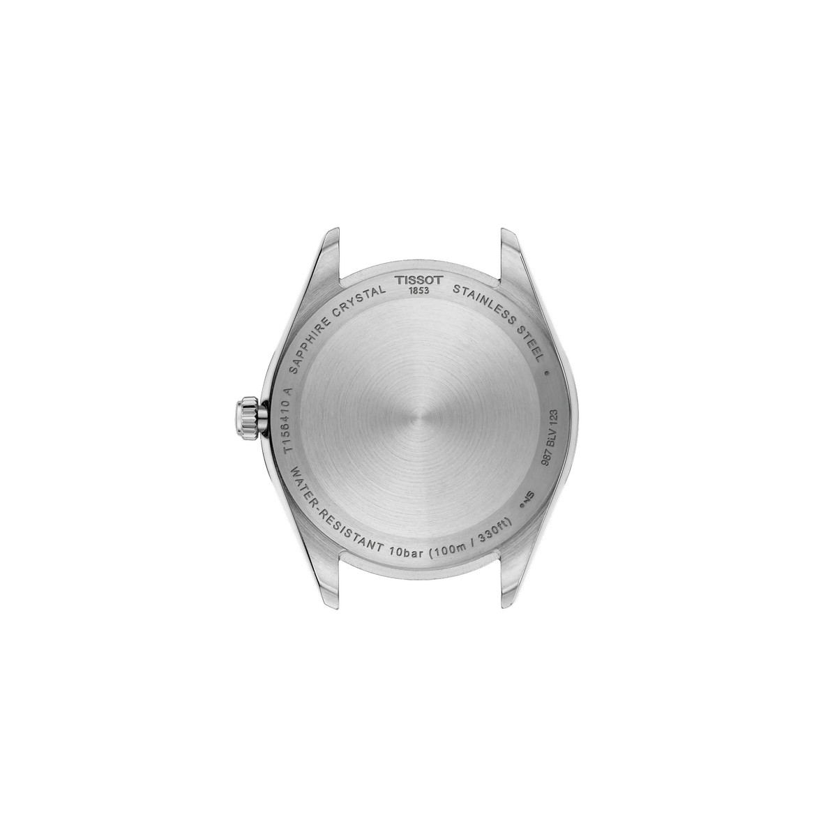 Montre TISSOT T-CLASSIC BALLADE homme cadran vert bracelet acier inoxydable - vue 3