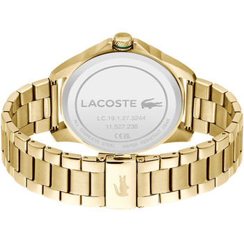 Montre LACOSTE le croc homme acier doré jaune cadran vert
