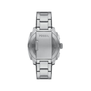 Montre FOSSIL machine homme bracelet acier inoxydable argent